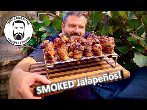 🔵 Try the BEST Smoked Bacon Wrapped Jalapeño Poppers @Home for Family & Friends
