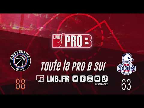PRO B : Paris vs Nantes (J19)