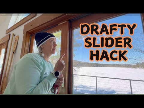 DIY Draft Stopper for Sliding Doors: Cheap & Easy Winter Fix!