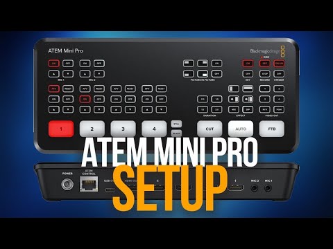Testing the ATEM Mini with StreamYard