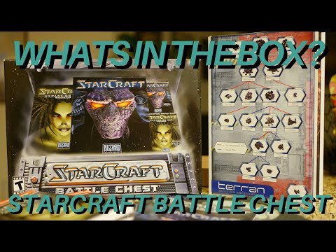Whats in the Box? - Original Starcraft Battle Chest PC Game!