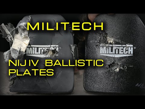 CHINA PLATES?! - MILITECH NIJ IV BALLISTIC PLATES - THE NEXT LEVEL
