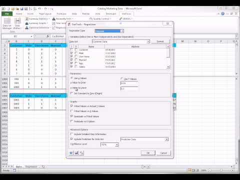 StatTools - Regression and Classification