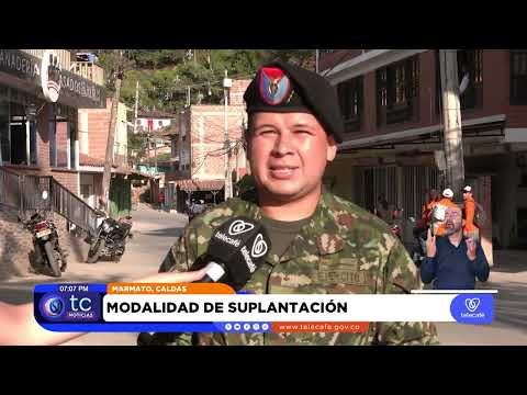 Gaula refuerza presencia en Marmato tras amenazas y riesgo de extorsión
