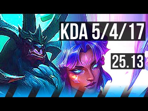 GALIO vs KARMA (MID) | 5/4/17, 34k DMG | EUW Master | 25.13