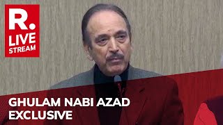 EXCLUSIVE: Ghulam Nabi Azad's first interview after quitting Congress | Azad Speaks to Republic LIVE