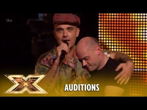 Robbie Williams Makes Andy Hofton´s Dream Come True! | The X Factor UK 2018