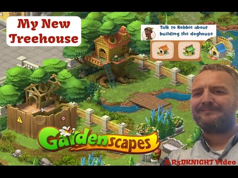 Gardenscapes New Acres - LVL 56 - A New Treehouse and Doghouse