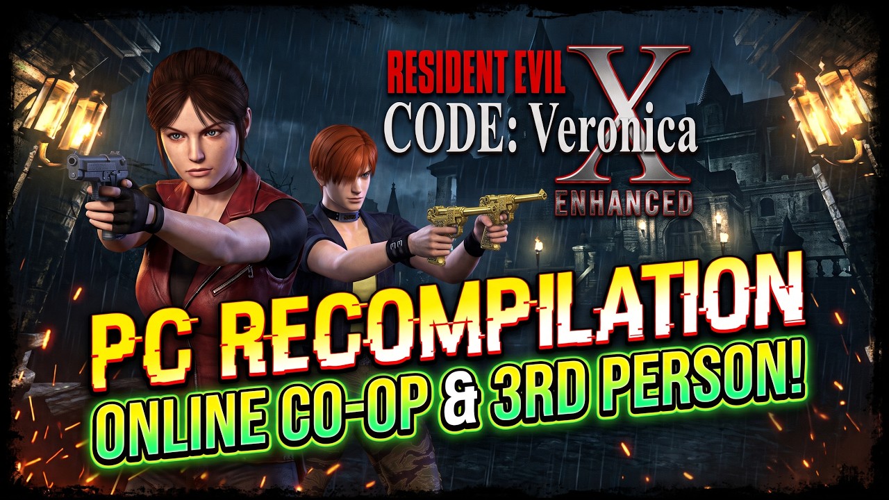 Resident Evil Code: Veronica X (PS2) | PC recompilation with online co-op and Third-Person