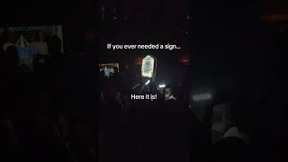 Sometimes all you need is a sign