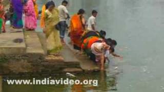 Devotees at Tripura Sundari temple 