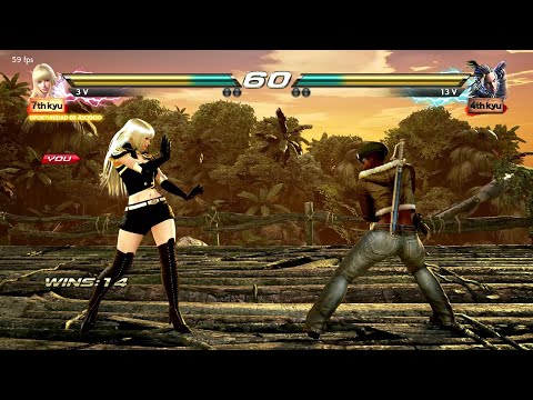 _05_ Lili Rochefort Ryona vs Master Raven - Tekken 7 ( Uchiha x24 ) Gameplay PC (sin sonido)