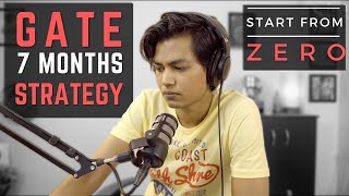 7 Months GATE Strategy  In Hindi with English Subt