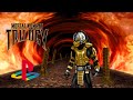 Mortal Kombat Trilogy Playstation Cyrax Playthrough HD RetroGameUp