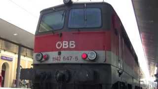 preview picture of video 'ÖBB REX 1623 (Haubi's Haubiversum) Melk/Donau - ÖBB 1142 647-5 + DoSto Wiesel'