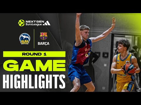 U18 ALBA Berlin vs U18 FC Barcelona I Round 1 NextGen Ulm Qualifier Highlights