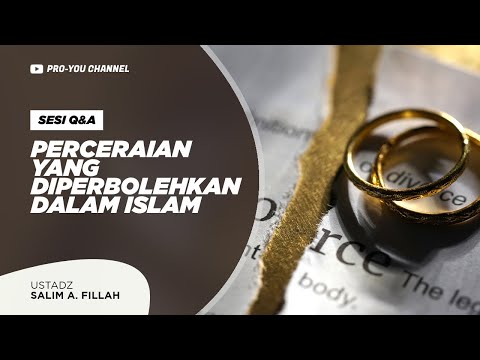 "Perceraian yang Diperbolehkan dalam Islam" | Ustadz Salim A Fillah | Q&A KAJIAN RUTIN NMI