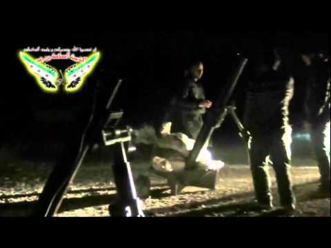 استهداف كتيبة أسامة بن زيد ولواء أبابيل حوران بقذائف الهاون مواقع قوات النظام في مدينة جرمانا في ريف دمشق