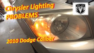 Chrysler: LIGHTING PROBLEMS (Dodge Caliber)