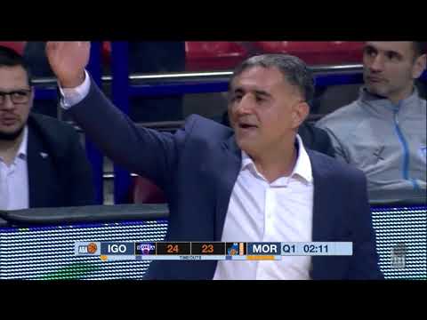 ABA Liga 2019/20, Round 13 match: Igokea - Mornar  (27.12.2019)