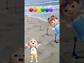 Learn Colors Red Blue Green At The Beach CoComelon Toys Shorts
