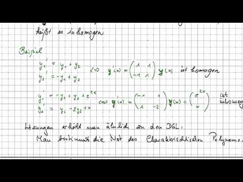 4.1 Differentialgleichungssysteme | Einführung