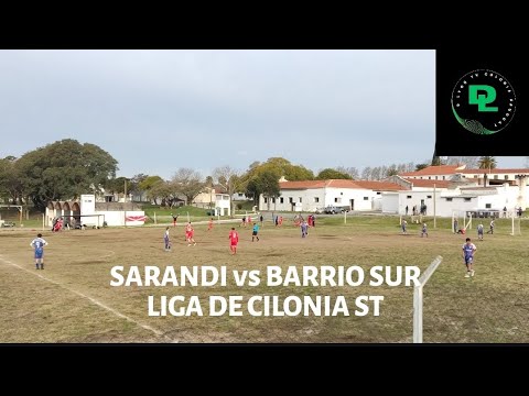 SARANDI VS BARRIO SUR LIGA DE COLONIA ST