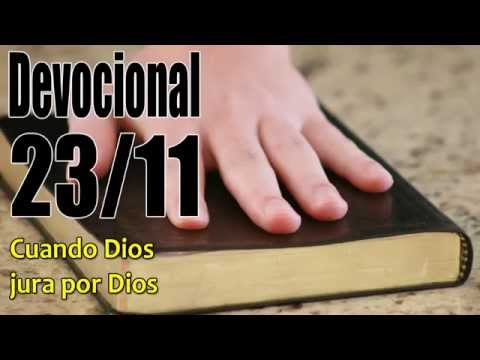 Cuando Dios jura por Dios. Devocional John Piper solid joys 23/11