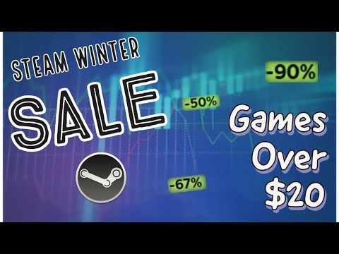 MUST BUY Games Over $20 - Steam Winter Sale 2022