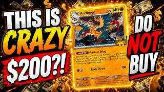 Do NOT Buy the Pokémon Fossil Museum Archeops Promo Card for $200!