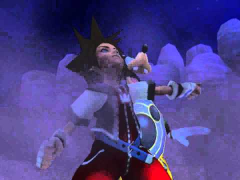 Kingdom Hearts, English cutscene: 100 - Tiger Head Appears - HD 720p