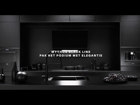 FRANKE MYTHOS BLACK LINE - PAK HET PODIUM MET ELEGANTIE