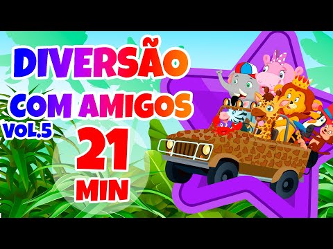 Diversão com Amigos Vol. 5 - Giramille 21 min | Desenho Animado Musical