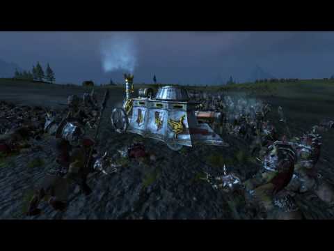 Getting wrecked by the Steam tank! Total War  WARHAMMER Online Battle 24