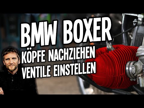 BMW Boxermotor Köpfe nachziehen und Ventile einstellen am Beispiel BMW R100GS
