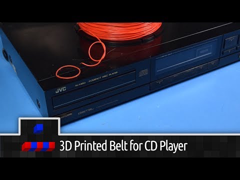 0x0024 - 3D Printed Belt for CD Player