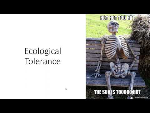 2.4 Ecological Tolerance