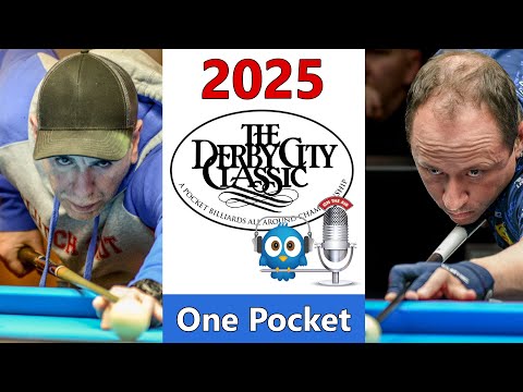 Shane Van Boening vs Robb Saez - One Pocket - 2025 Derby City Classic rd 8