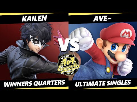 4o4 Smash Night 35 Winners Quarters - Kailen (Joker) Vs. Ave~ (Mario) SSBU Ultimate Tournament