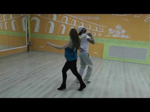 Zouk Class 04.03.13 at Brazuka Dance School - Wakko & Masha
