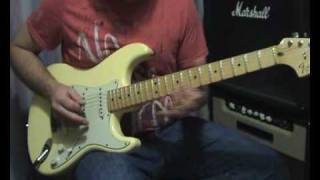 Alex K - Yngwie Malmsteen - Blue Improvisation (guitar solo)