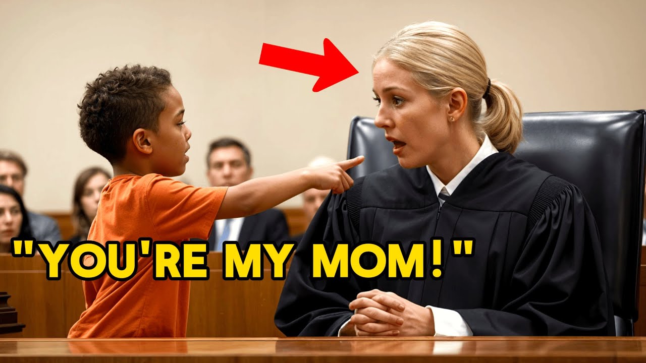 Black Boy Looks at Judge and Says ‘You’re My Mom’—The Entire Courtroom Gasps