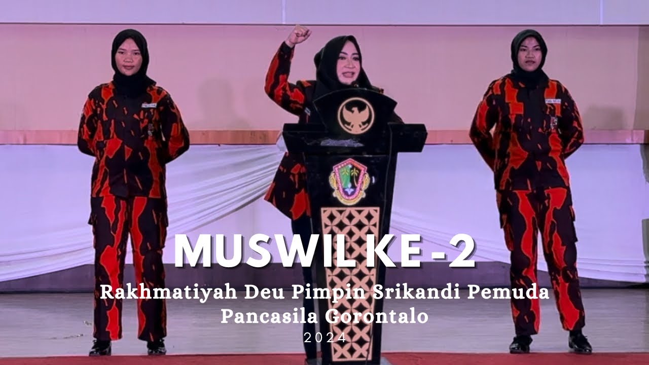 Hasil Muswil Ke-II, Rakhmatia Deu Pimpin Srikandi Pemuda Pancasila Gorontalo