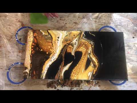 #308 Easy and Dramatic Fluid Art!  Do’s and Don’t with Sarah Mack Art!