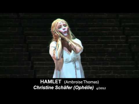 Ambroise Thomas: HAMLET - Christine Schäfer (Ophélie)