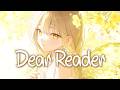 Nightcore DEAR READER PEGGY Lyrics