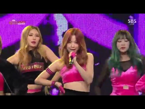 EXID in 2015 Golden Glove Awards