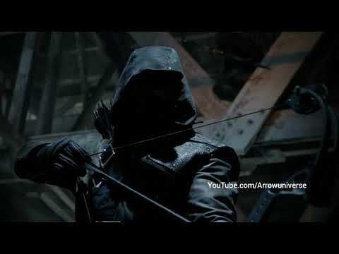 Oliver rescuse hostages and have a fight with a archer ||Arrow 1x9||