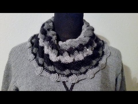 Verzopftes Rippenmuster :)  Silvi´s Schnellstrickmethode