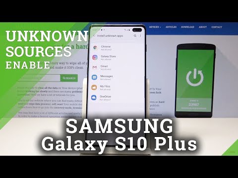 How to Enable Unknown Sources in SAMSUNG Galaxy S10 Plus